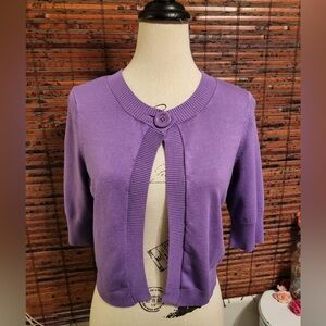 INC International Concepts Lavender Cardigan